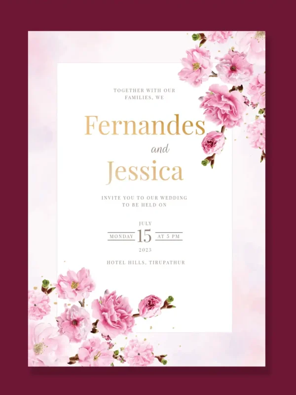 wedding invite