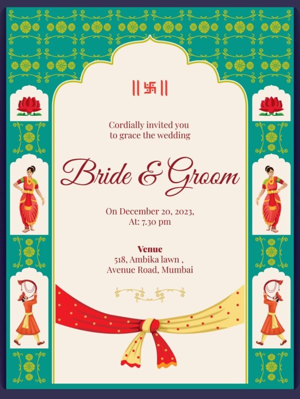 Traditional Wedding Invitation