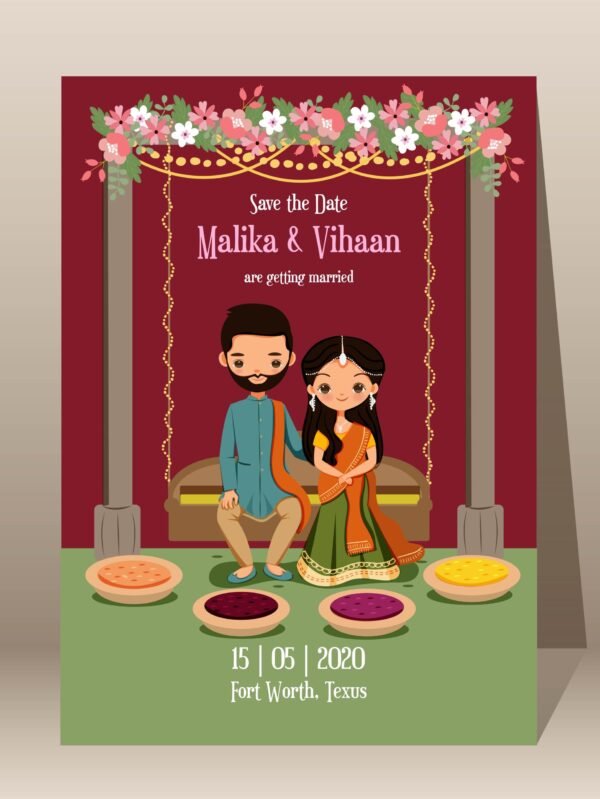 Traditional Wedding Invitation