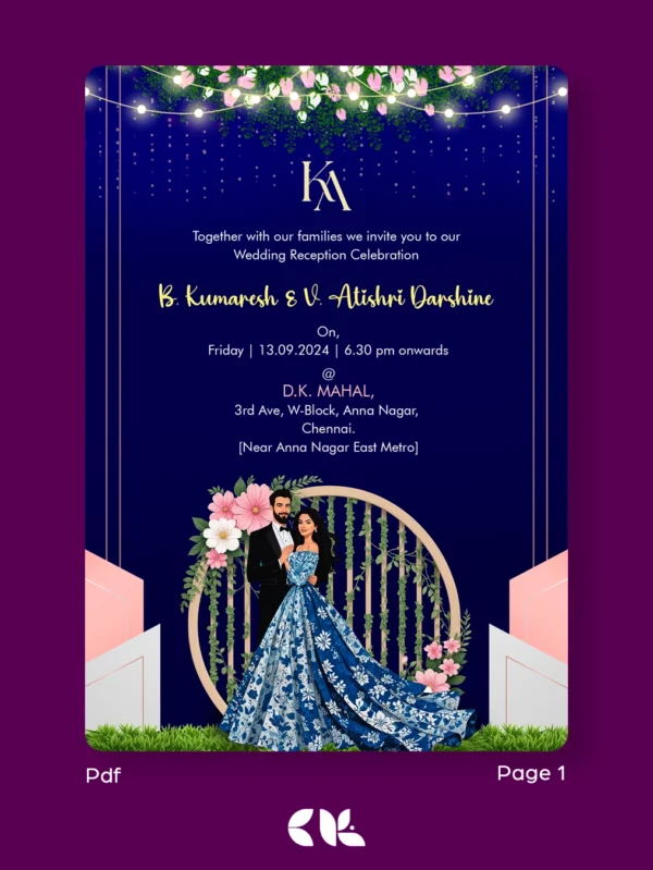 Wedding Reception Invitation