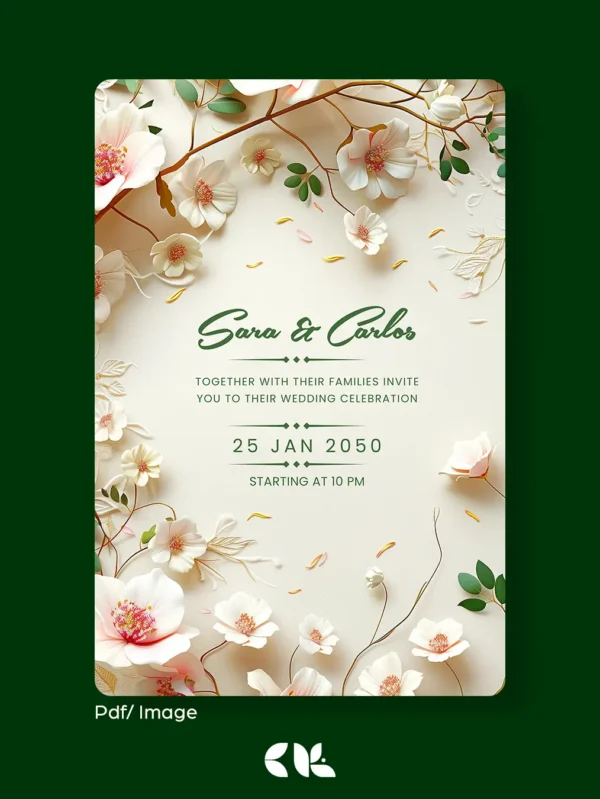 wedding invitation