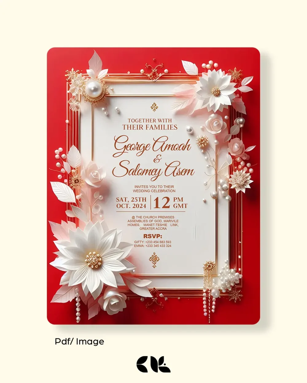 wedding invitation