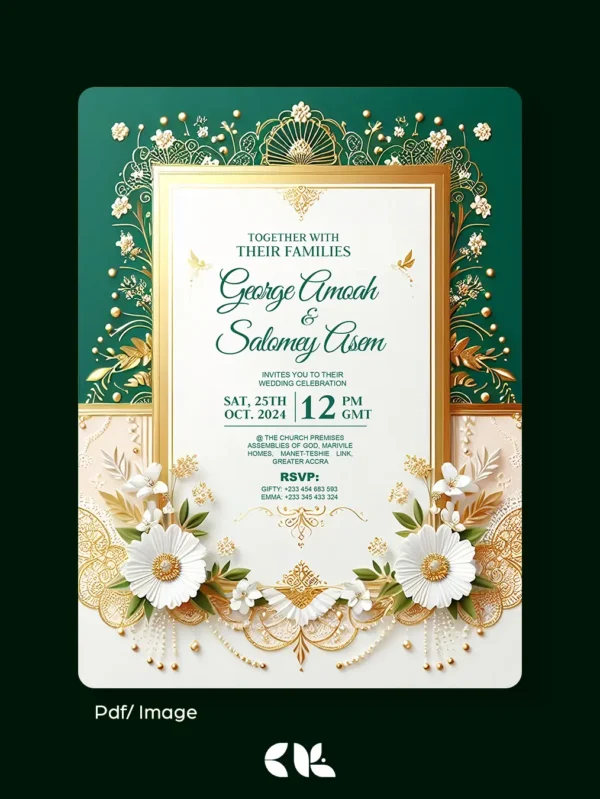 wedding invitation