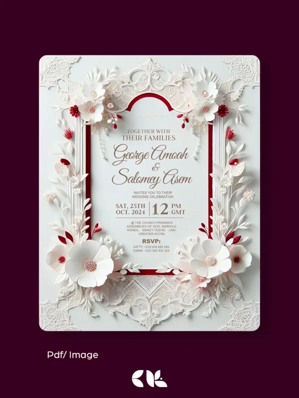 wedding invitation