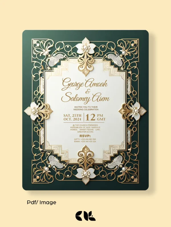wedding invitation