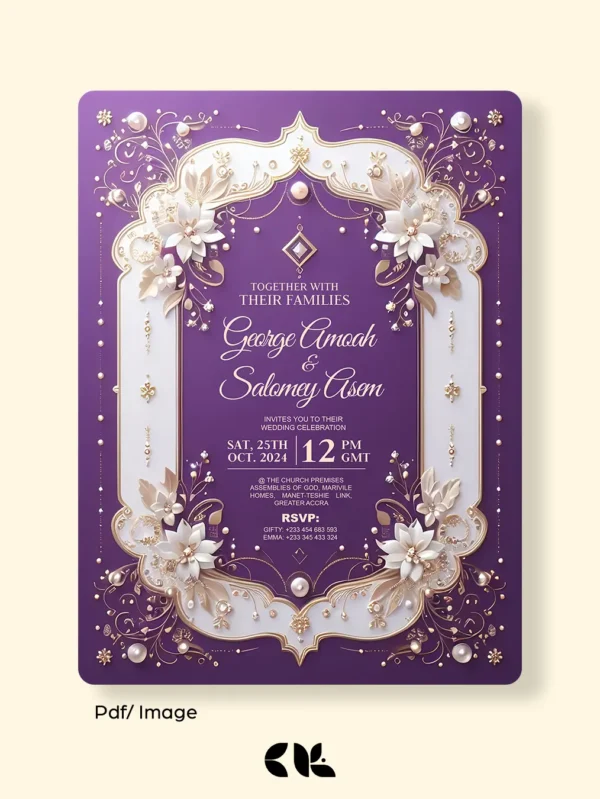 wedding invitation