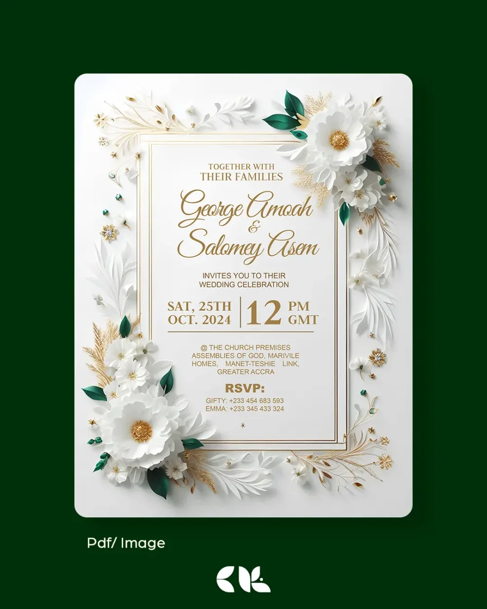 wedding invitation