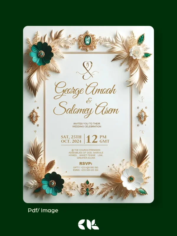 wedding invitation