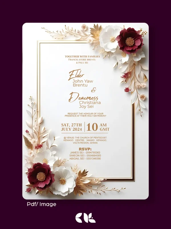 wedding invitation