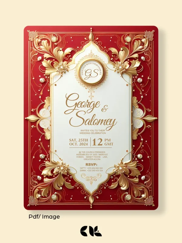 wedding invitation