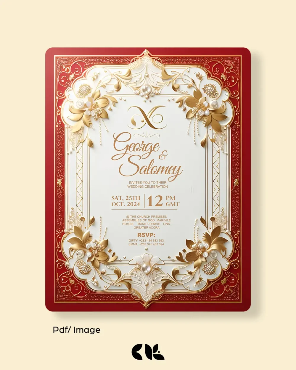 wedding invitation