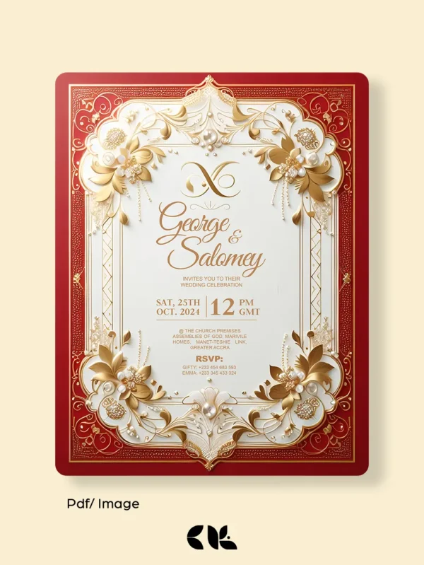 wedding invitation