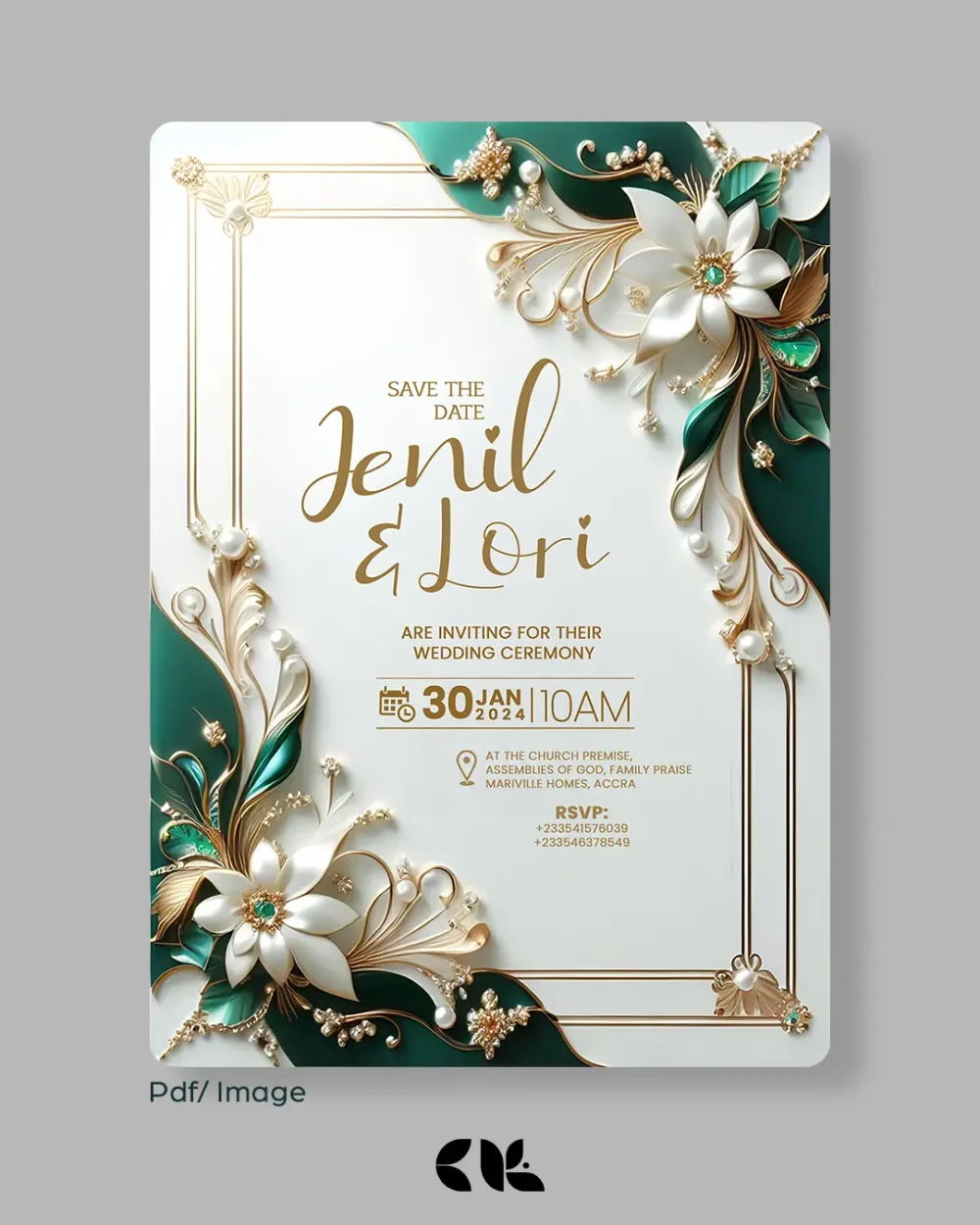 wedding invitation