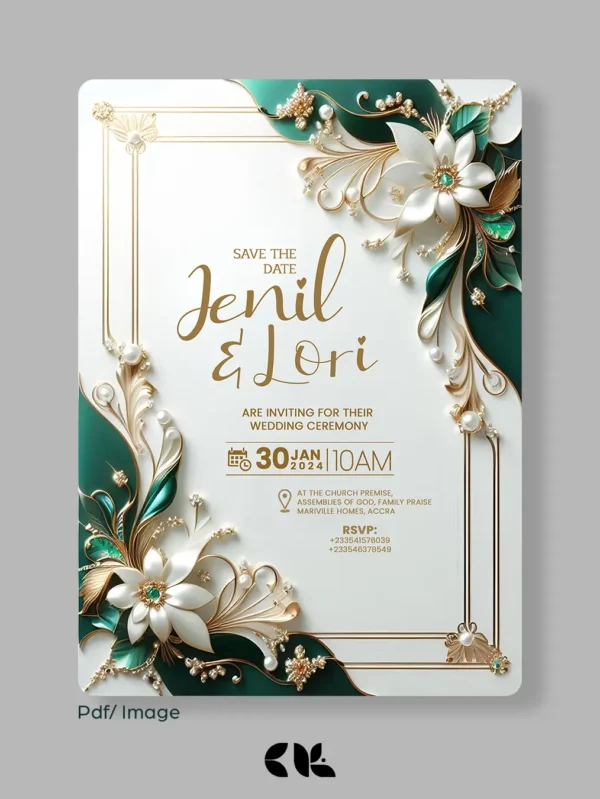 wedding invitation
