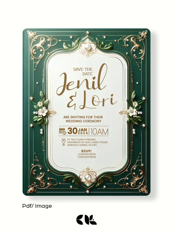 wedding invitation