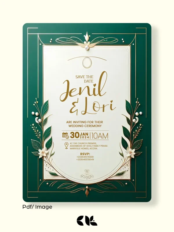 wedding invitation