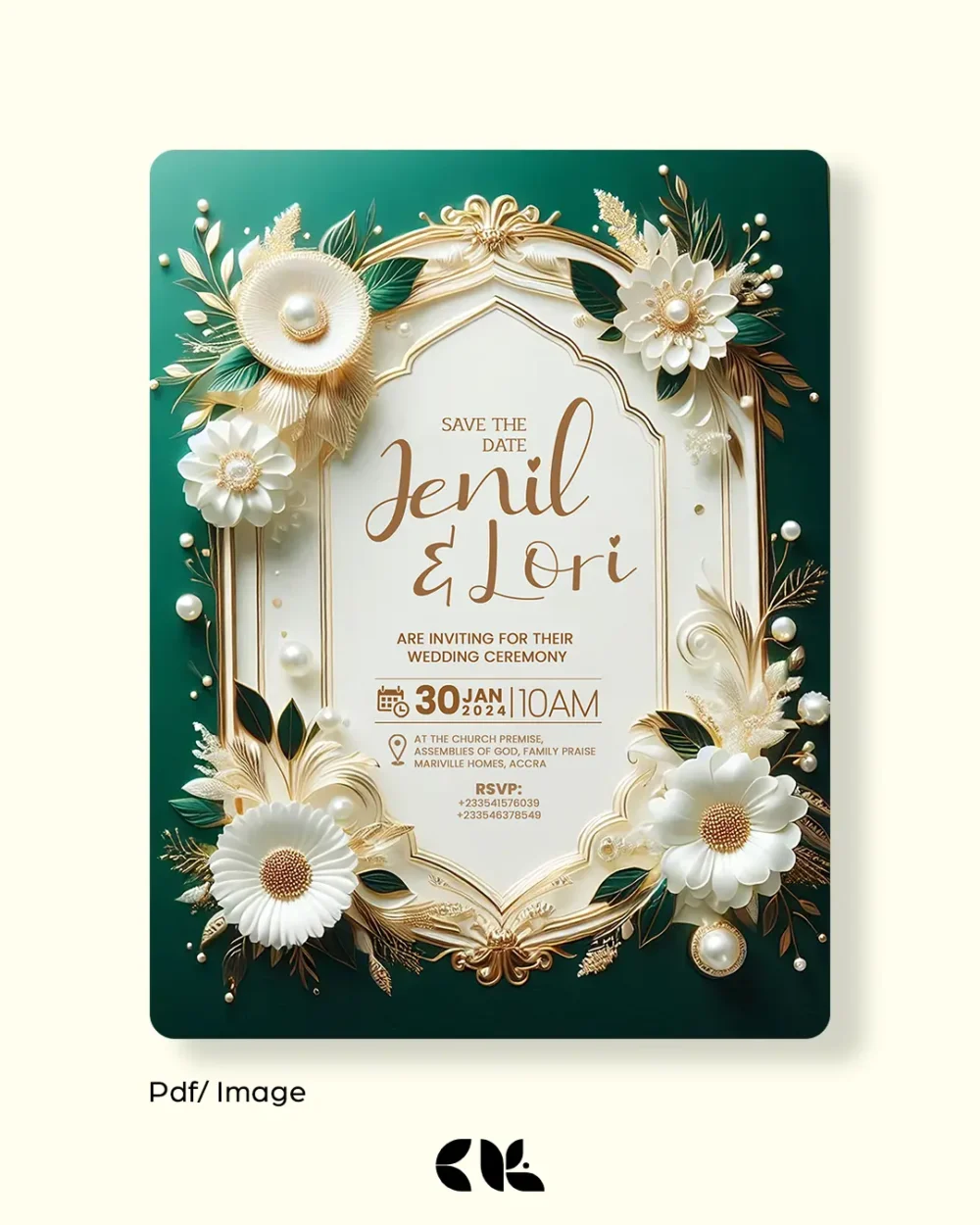 wedding invitation