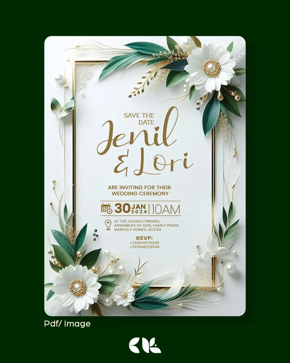 wedding invitation