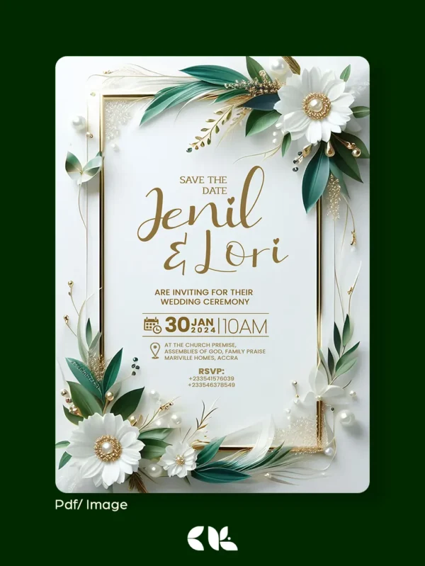 wedding invitation