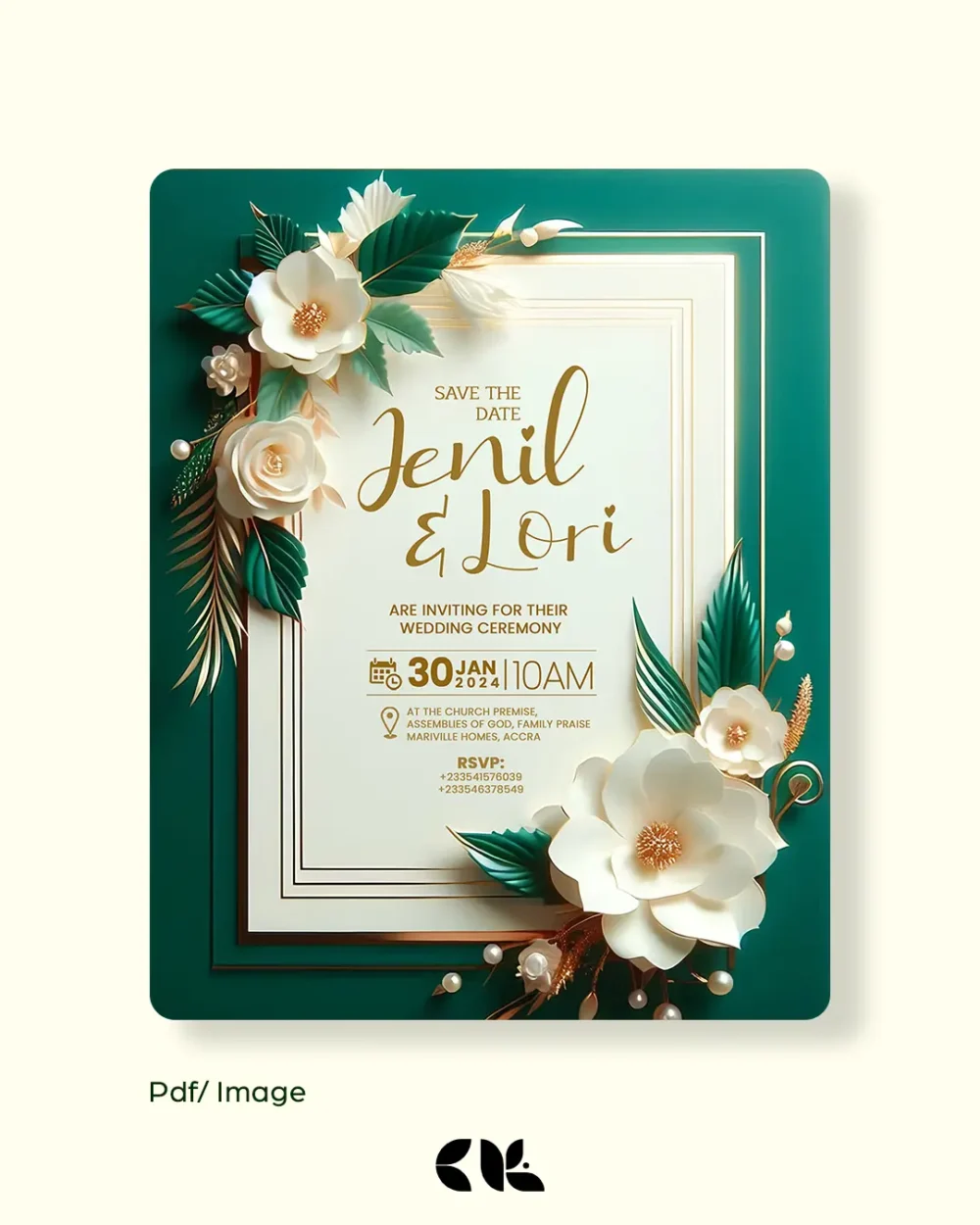 wedding invitation