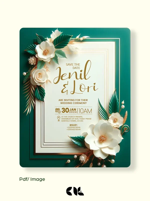 wedding invitation