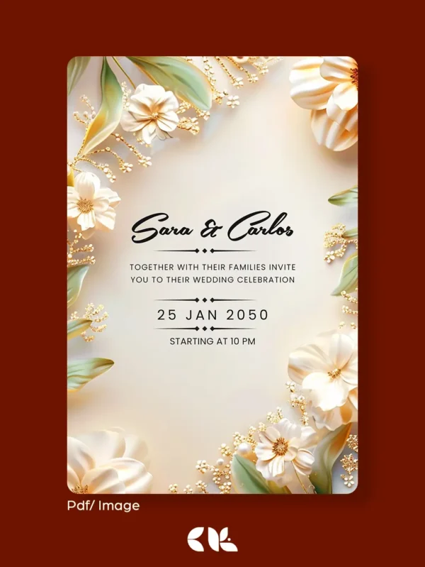 wedding invitation