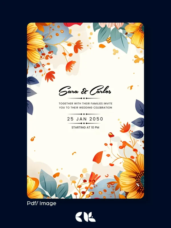 wedding invitation