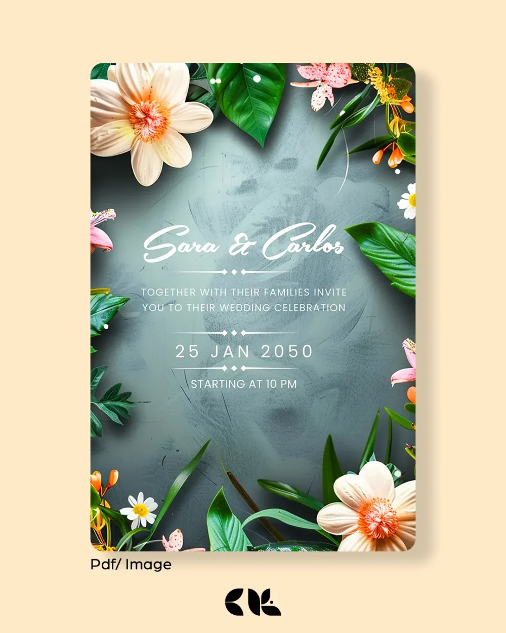 wedding invitation