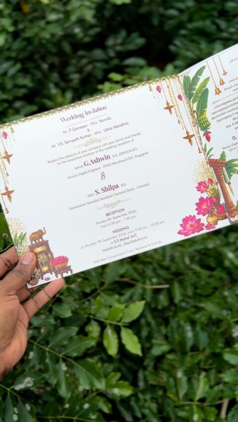 Pink blossom temple card