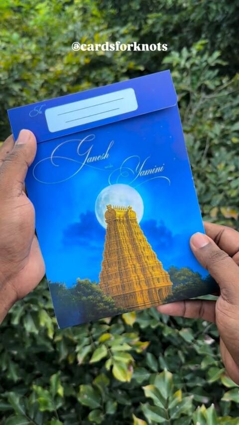 Moonlit kovil card
