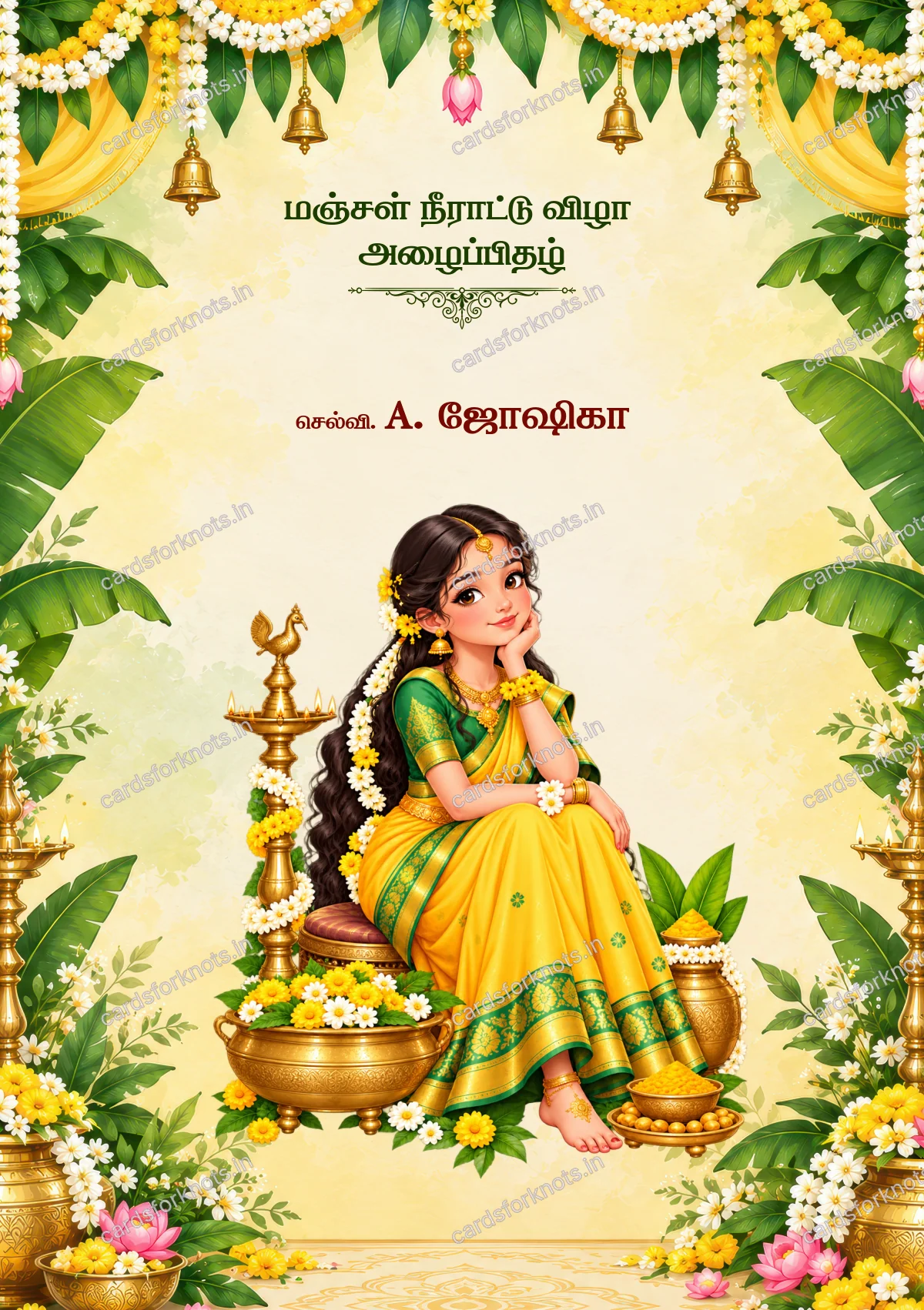  wedding card front