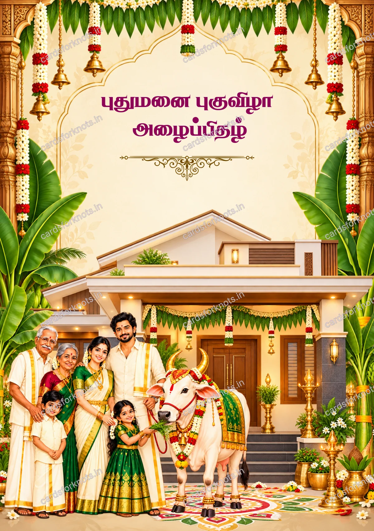  wedding card front