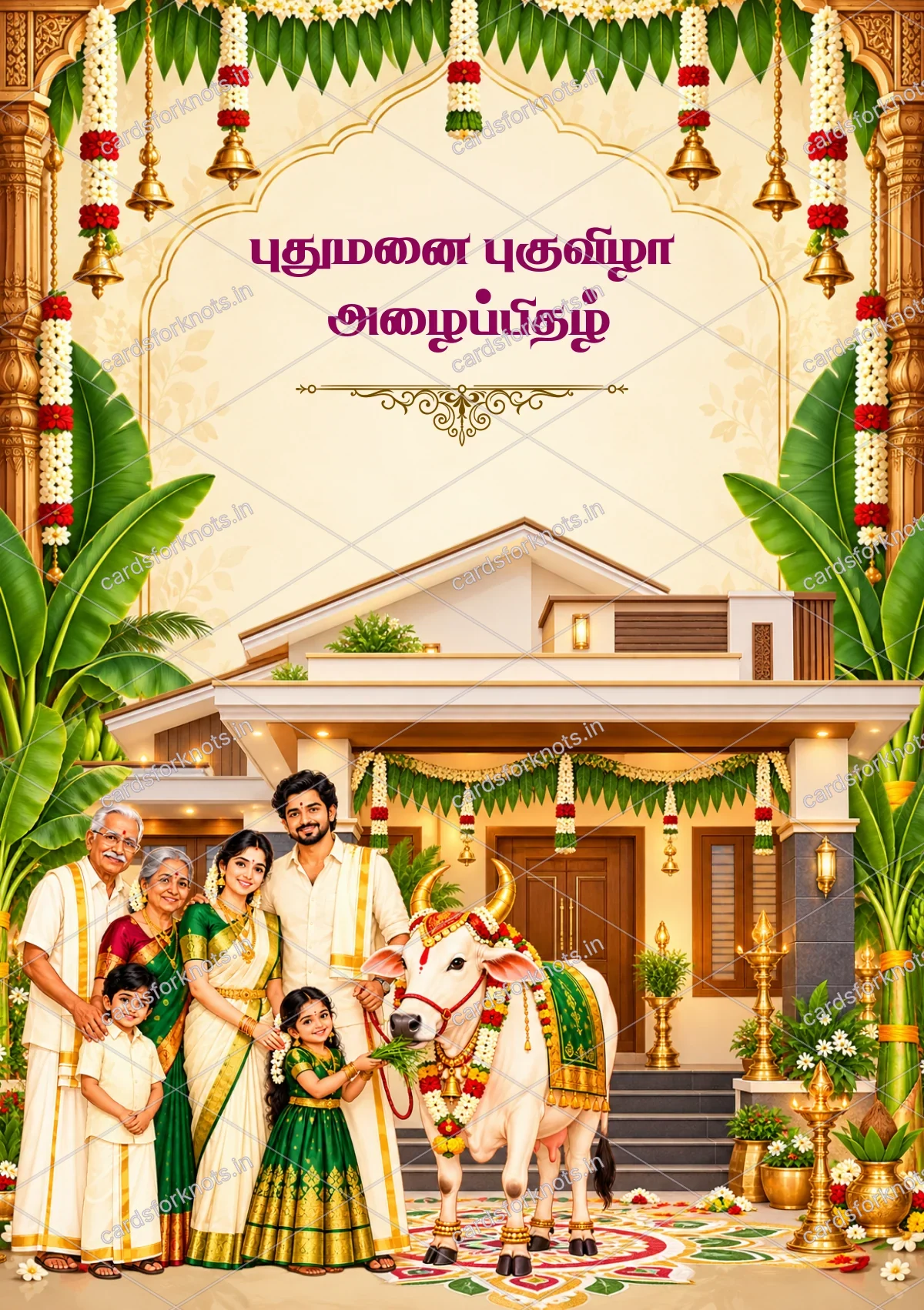  wedding card front